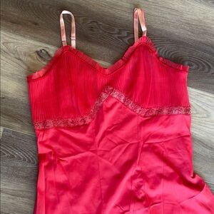 Chic Red Chemise for Women